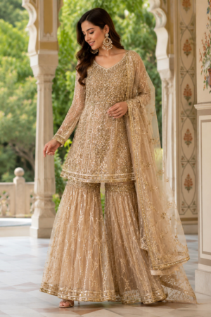 Designer Sharara Set