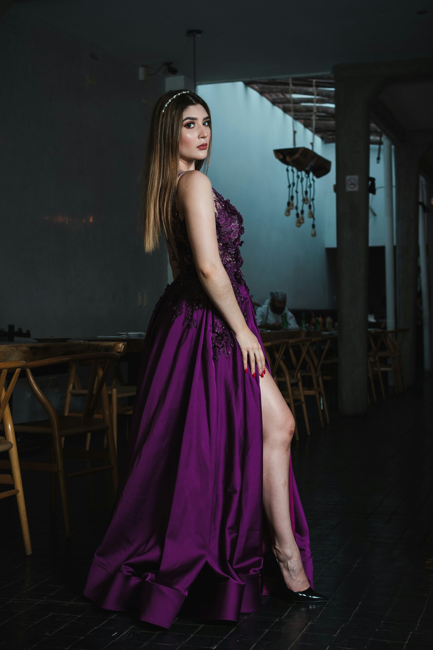 Champagne Party Gown
